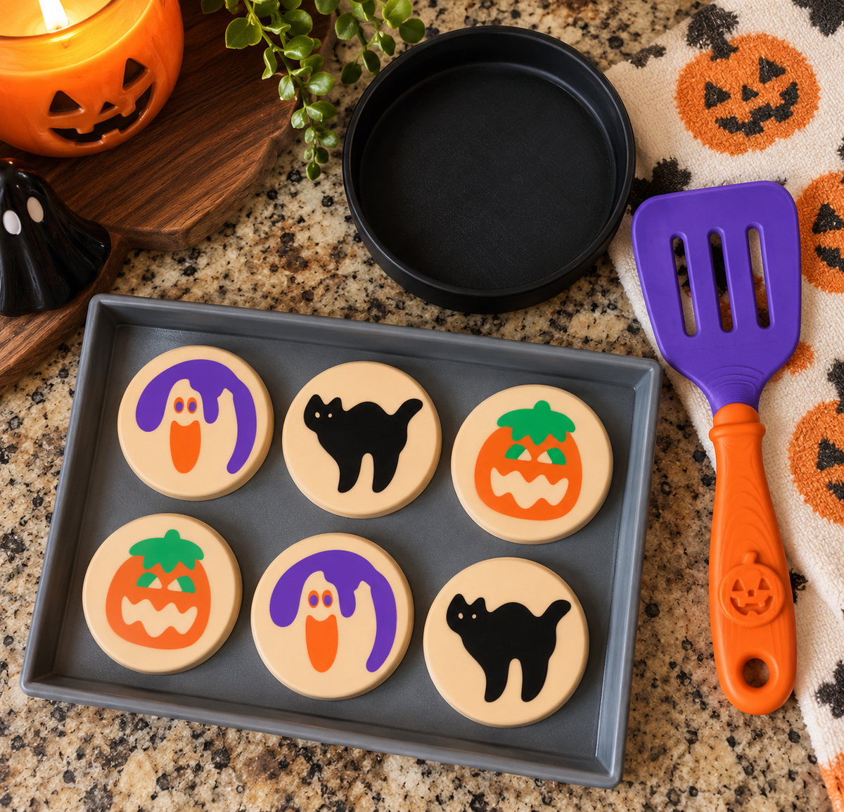 Halloween cookie play set