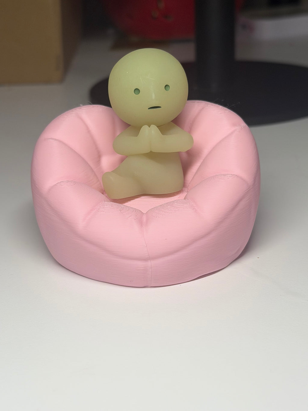 Heart Bean Bag Chair for Smiski 💗